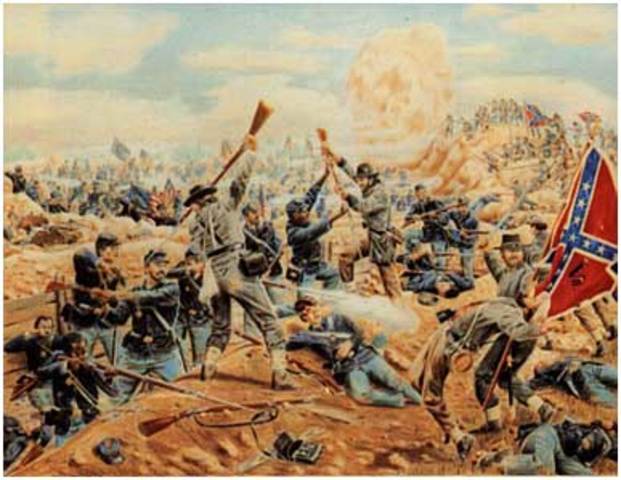 The Petersburg battle
