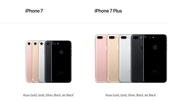 iPhone 7 dan iPhone 7 Plus