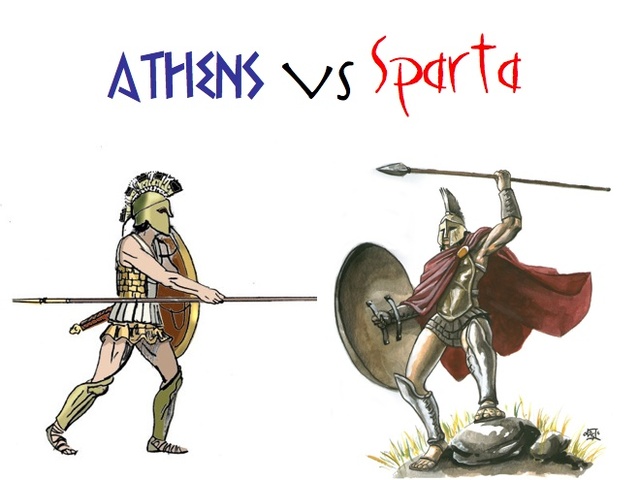 Athens and Sparta