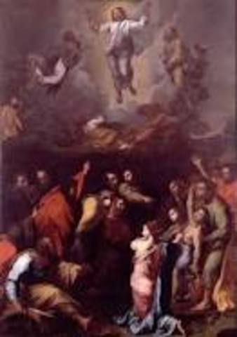 Rapheal paints the Transfiguration