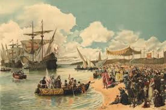 Vasco da Gama sails to India