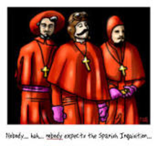 when was Spanish Inquisition introduced