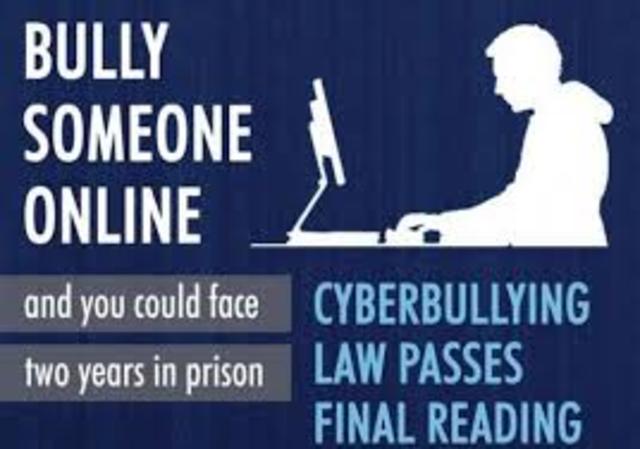 First Cyberbullying Law Passed