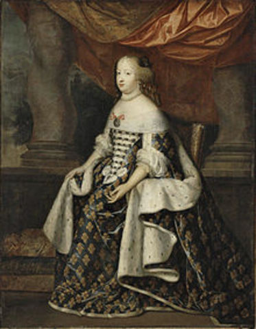 Married Maria Theresa of Spain