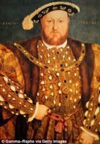 Henry VIII Became King of England