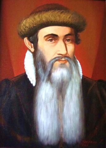 Who is Johannes Gutenberg