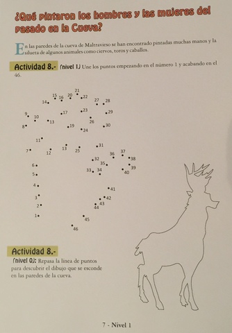 Séptima actividad: ¿Qué pintaron los hombres y las mujeres del pasado en la cueva?