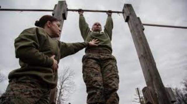 Enlisted for officer county program in the Marine Corps.