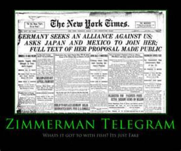 the Zimmerman Telegram
