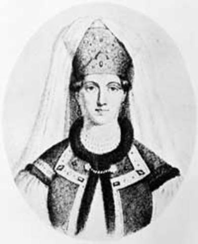 Elena Glinskaya dies