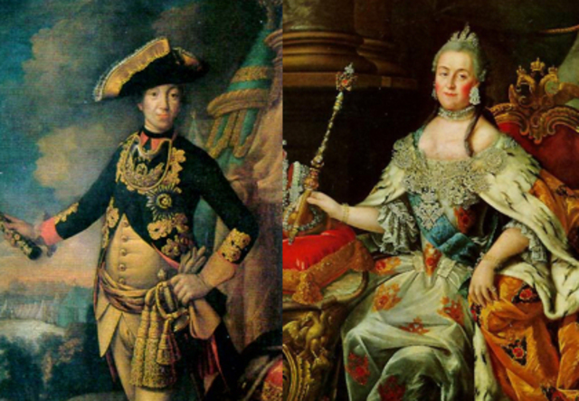 Catherine's husband dies