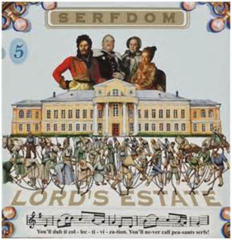 Catherine enacts laws on serfs