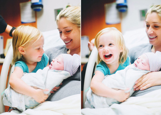 The birth of my brother