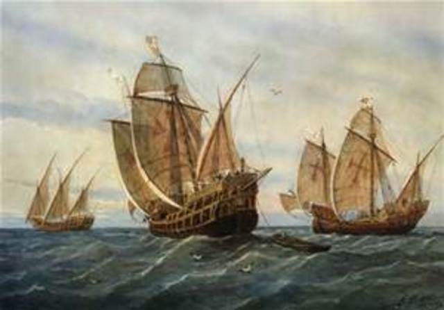 Columbus Sails to the Americas