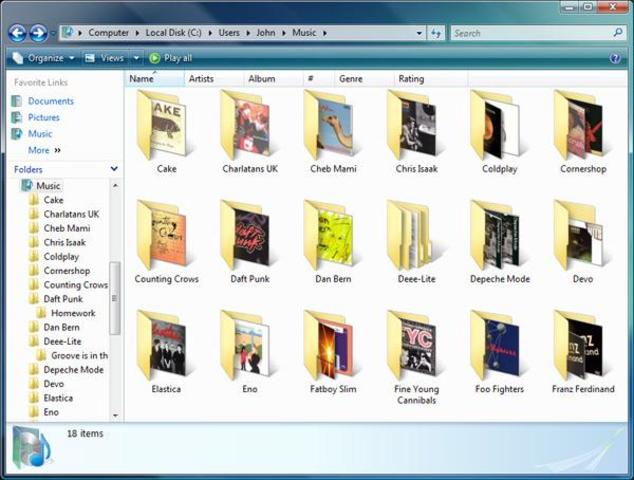 windows visa -live icons