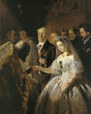 Frederick and Elizebeth Christine are maried