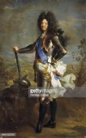 Mazarin Dies and Louis then takes control of french govt.