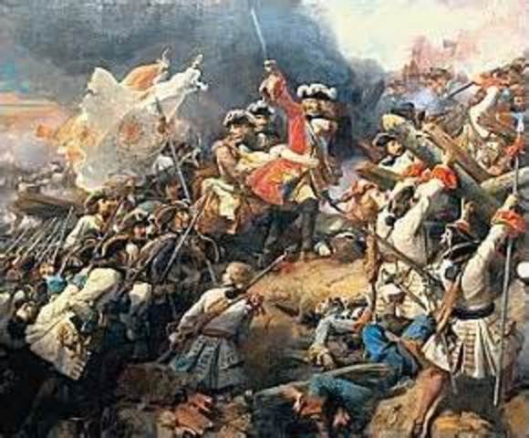 War of the Spanish succession (weakness of France)