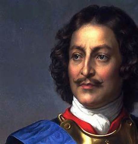 Peter the Great dies