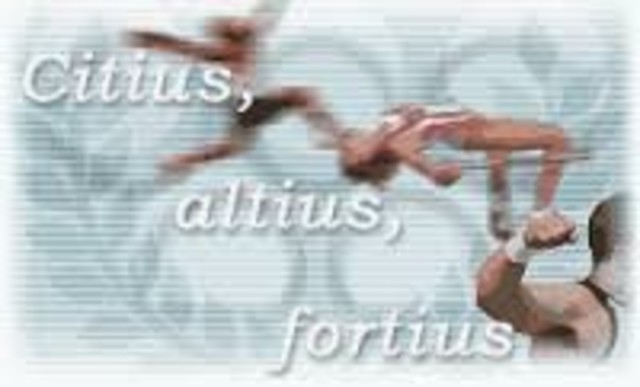 Lema das Olimpíadas.