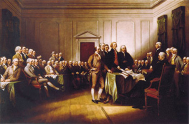 The Declaration Of Independence (signed)