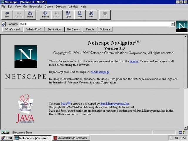 Netscape Navigator 3