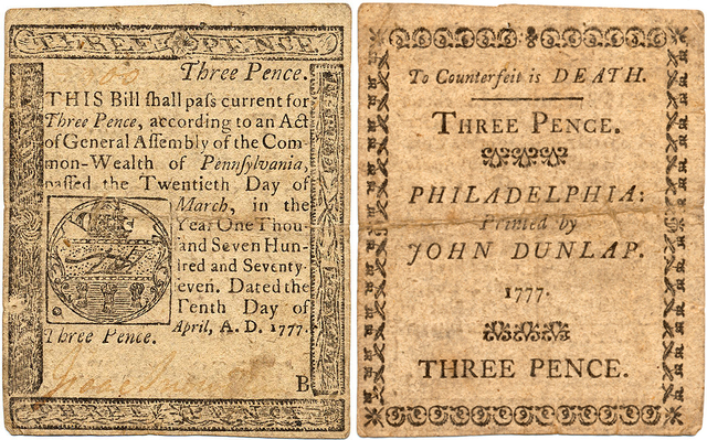 The Colonial Currency Act