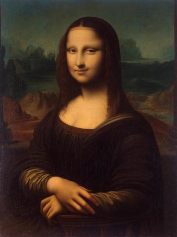 Leonardo de Vinci paints The Mona Lisa