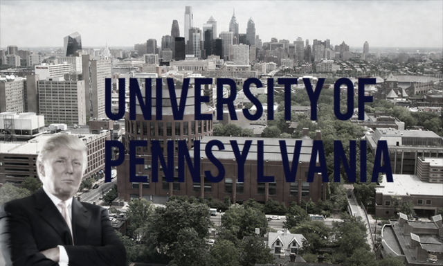 Trump going to University of Pennsylvania