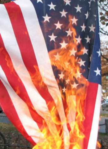 Flag-burning is a form of speech.