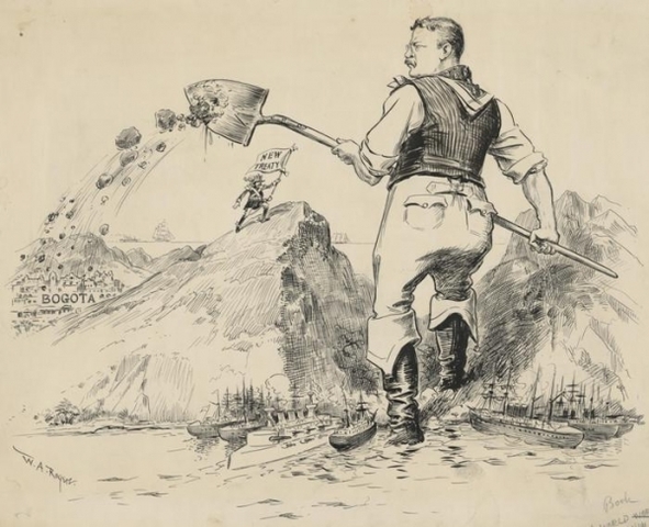 Theodore Roosevelt went to the Panama Canal