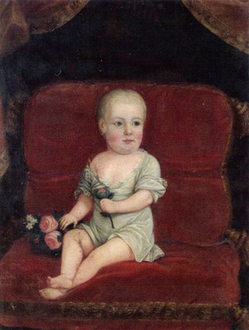 Marie Antoinette has her 1st Child