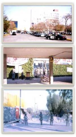 Elementos de la Policía Federal Preventiva irrumpen en la Ciudad Universitaria