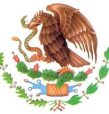 Abelardo L. Rodríguez expide el decreto que define las características del Escudo Nacional.
