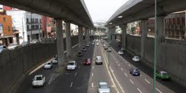 Inauguración del segundo piso del Periférico en el D.F.