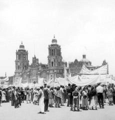 Huelga de telegrafistas.