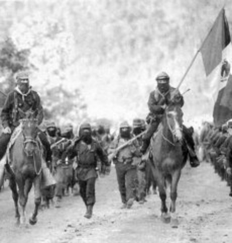 Zedillo lanza una ofensiva contra el EZLN.