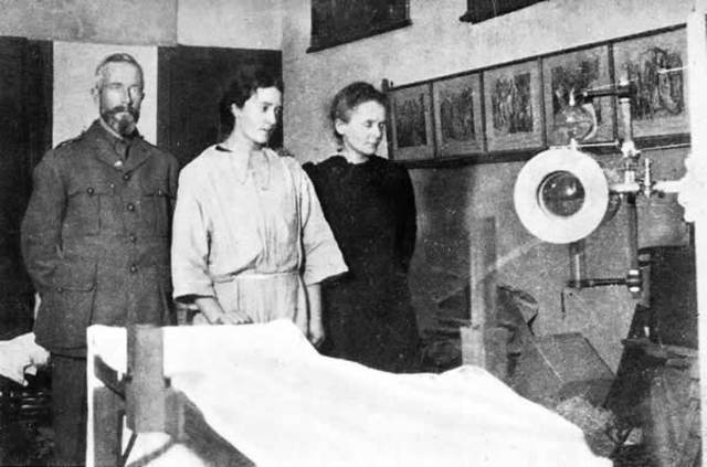 Creates an x-ray machine