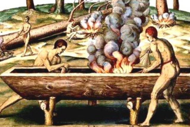 New canoes to continue the journey.