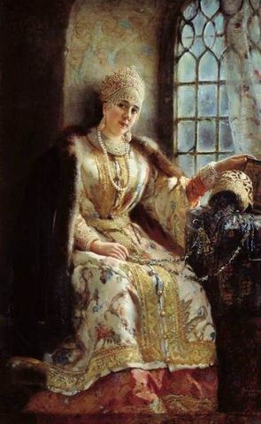 Marries first wife Anastasiya