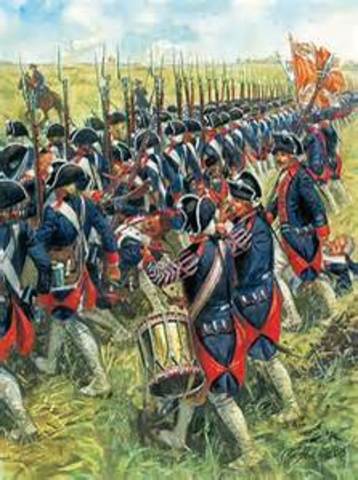 Beginning of 7 years' war