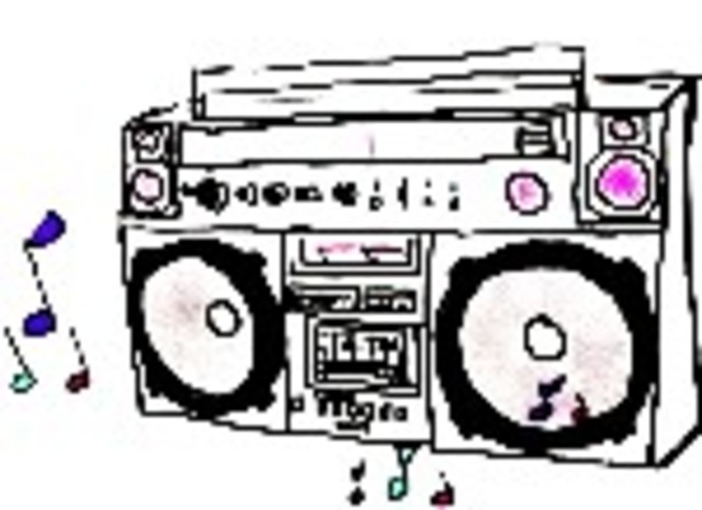 The radio was invented.