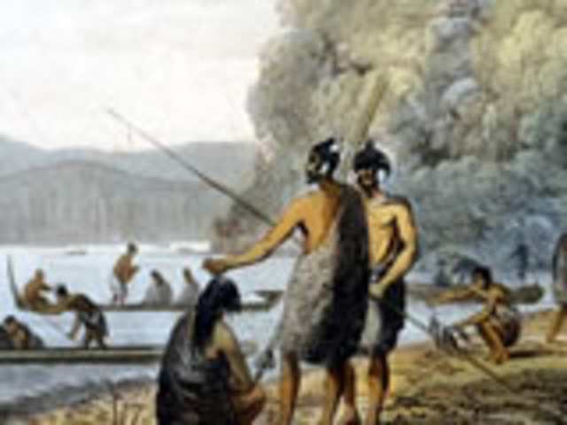 Ten crew of Cook's ship Adventure killed and eaten