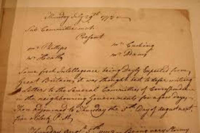 Committees of Correspondence