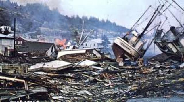 Alaskan Earthquake Tsunami of 1964