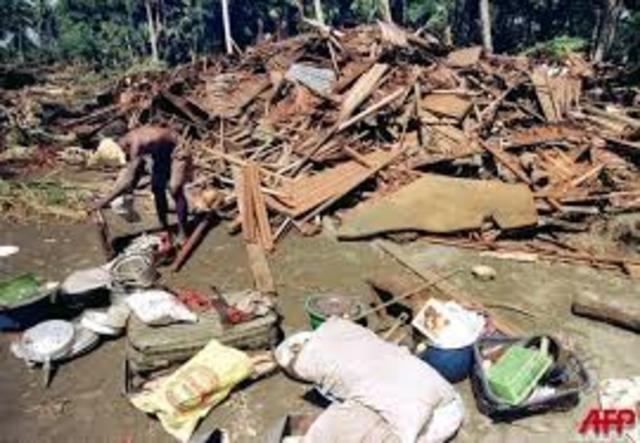 Papa New Guinea Quake/Landslide Tsunami