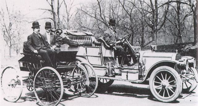 First Petroleum Powered Car