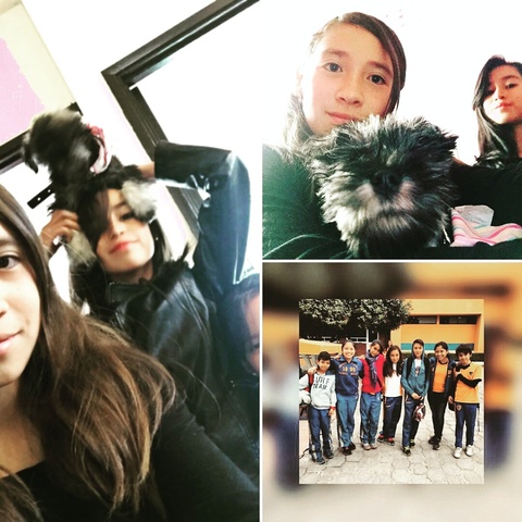 Me going to my BFF´S house