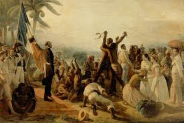 Slaves attack caucasians by cape francois