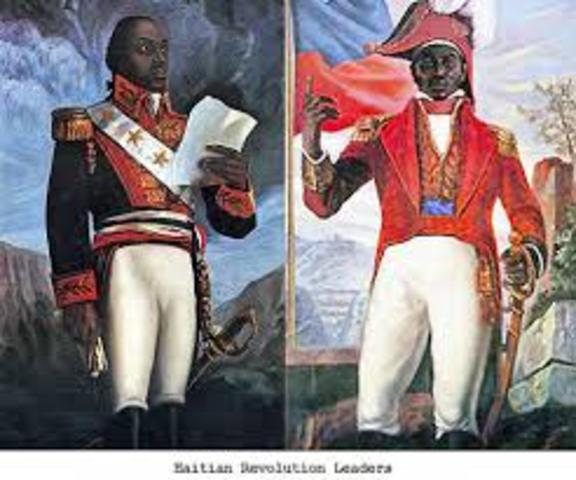 The beginning of The Haitian Revolution